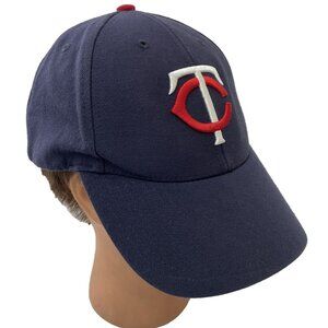 Minnesota Twins Hat Cap Mens Navy MLB Baseball Logo '47 Adjustable